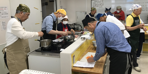 「男の料理教室」