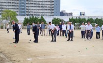 G・ゴルフ大会始球式IMG_0692
